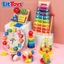 Đồ Chơi Giáo Dục Montessori 6 Món ToysLit Giúp Bé Phát Triển Tư Duy & Khéo Tay