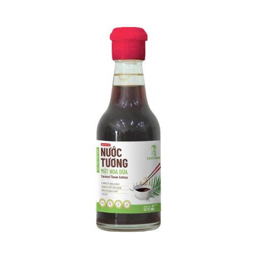 Nước tương mật hoa dừa hữu cơ Organic Sokfam cho bé ăn dặm 60ml / 200ml