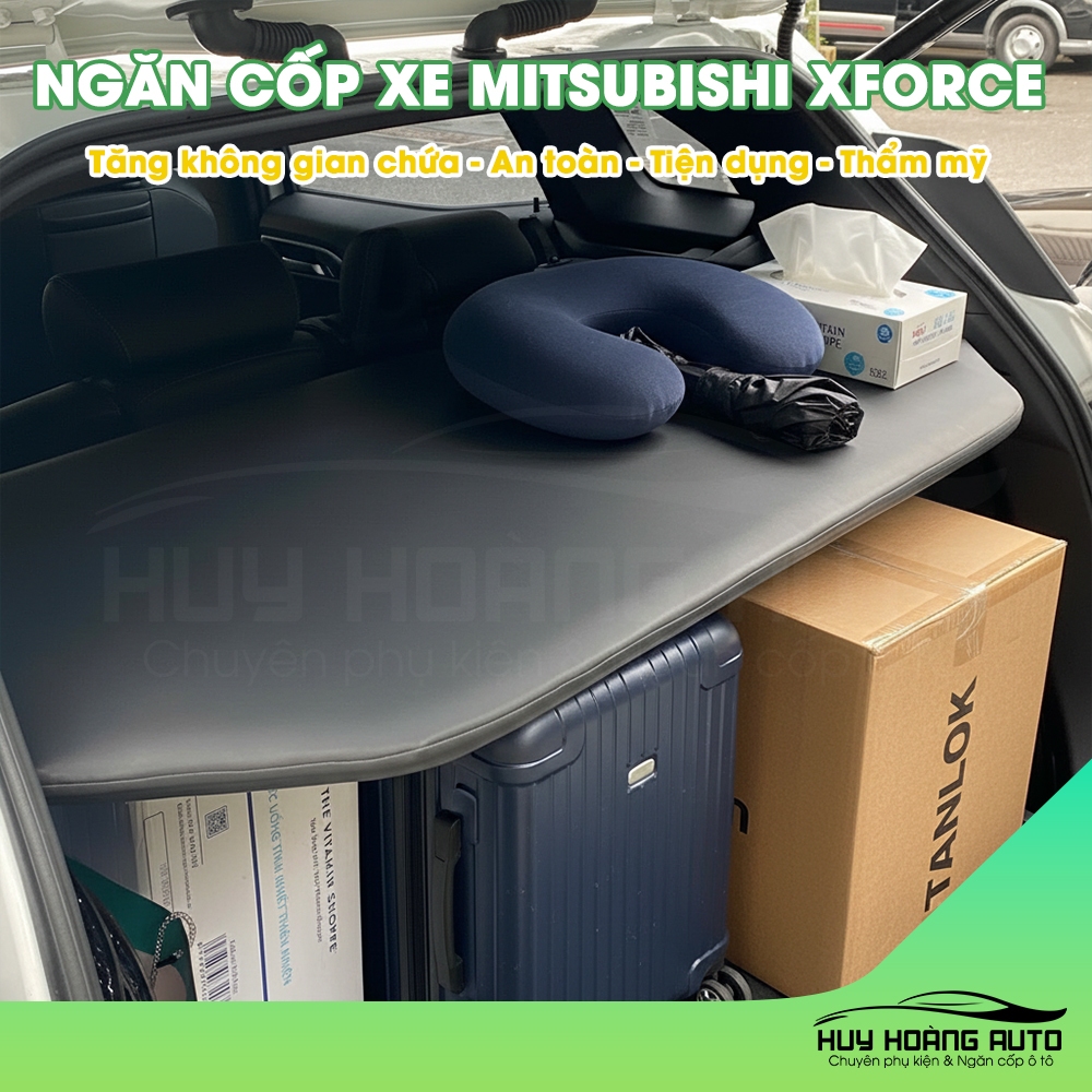 Tấm Ngăn Cốp Xe Ô Tô MITSUBISHI XFORCE An Toàn Tiện Dụng Thẩm Mỹ Giảm Ồn Giảm Mùi Từ Khoang Cốp
