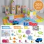 Bộ Đồ Chơi Lắp Ghép Bánh Răng Chuyển Động 203 Chi Tiết ToysLit Mô Hình Phát Triển Tư Duy Cho Bé