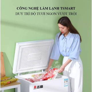 Tủ Đông Mini CHIGO Dung Tích 58 Lít Tiết Kiệm Điện - Làm Đá, Đựng Thực Phẩm, Để Kem,Trữ Sữa Tiện Lợi