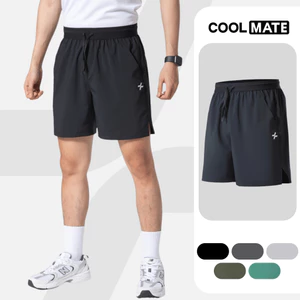 Quần shorts thể thao 6 inch đai siêu co giãn, thoáng khí, quần đùi đa năng Pickleball Coolmate
