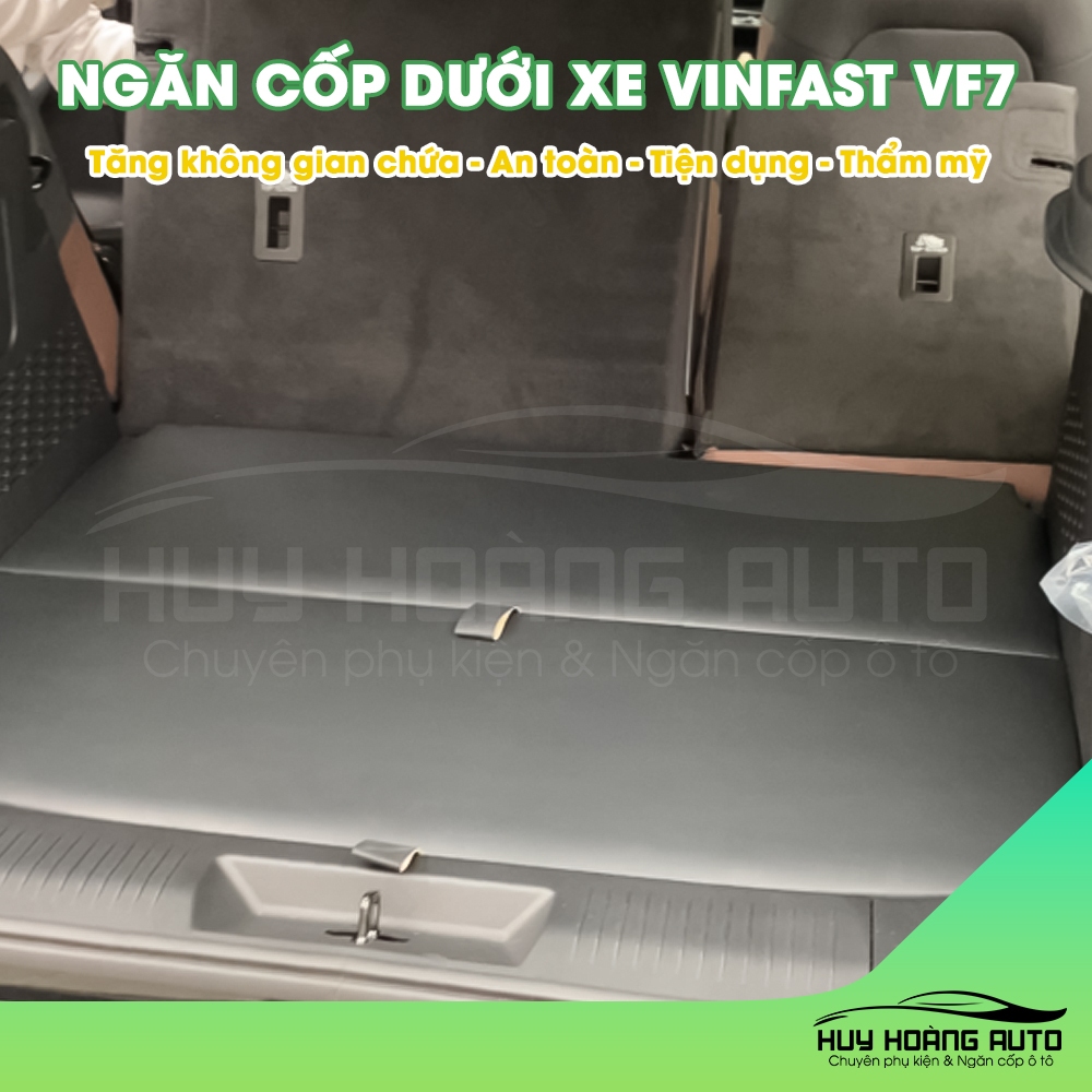 Tấm Ngăn Cốp Dưới Cho Xe VinFast VF7 Giúp Tận Dụng Tối Đa Không Gian Để Xe Gọn Gàng và Thẩm Mỹ