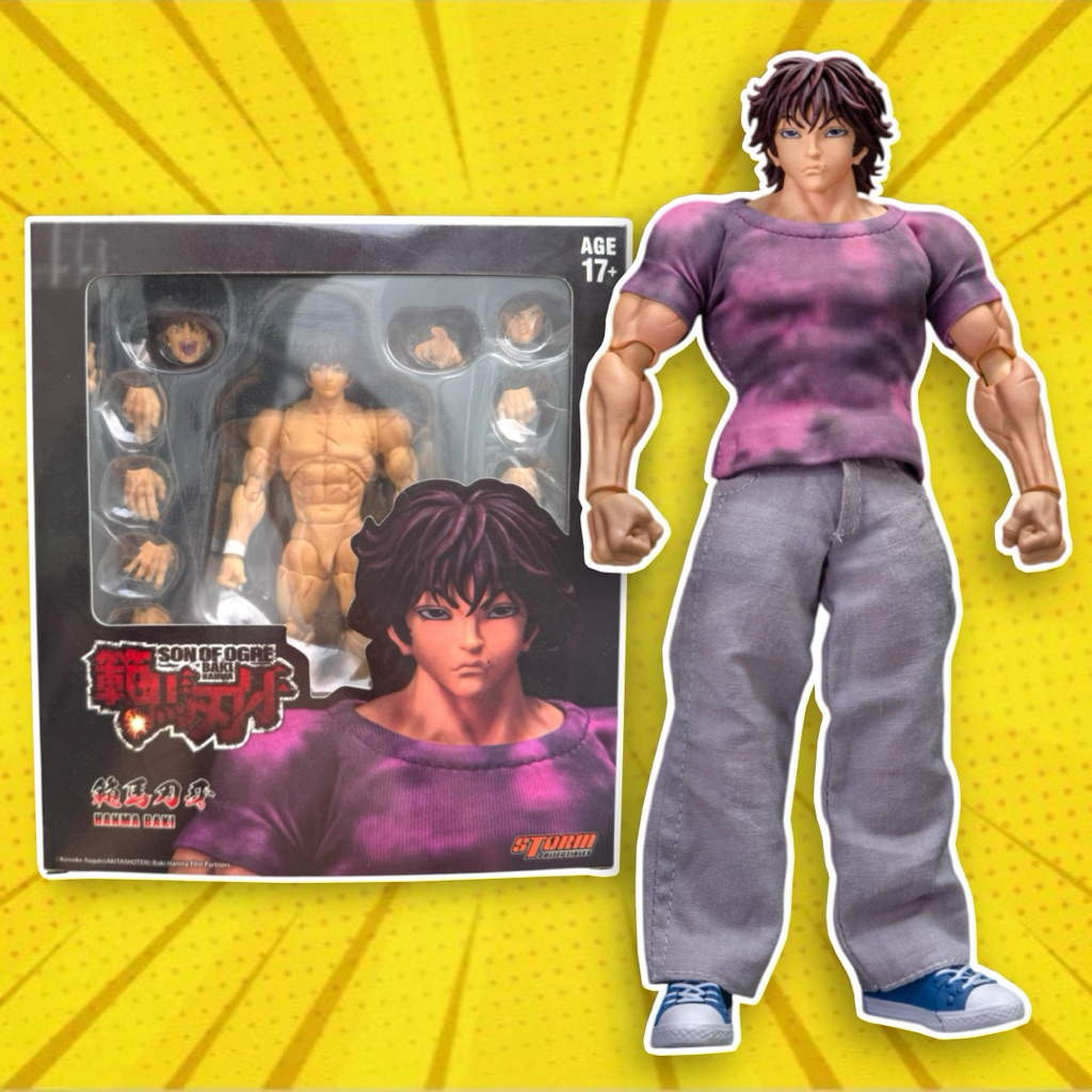 (Có Sẵn) Mô Hình Storm Baki Hanma Son of Ogre BBTS Exclusive 1/12 ...