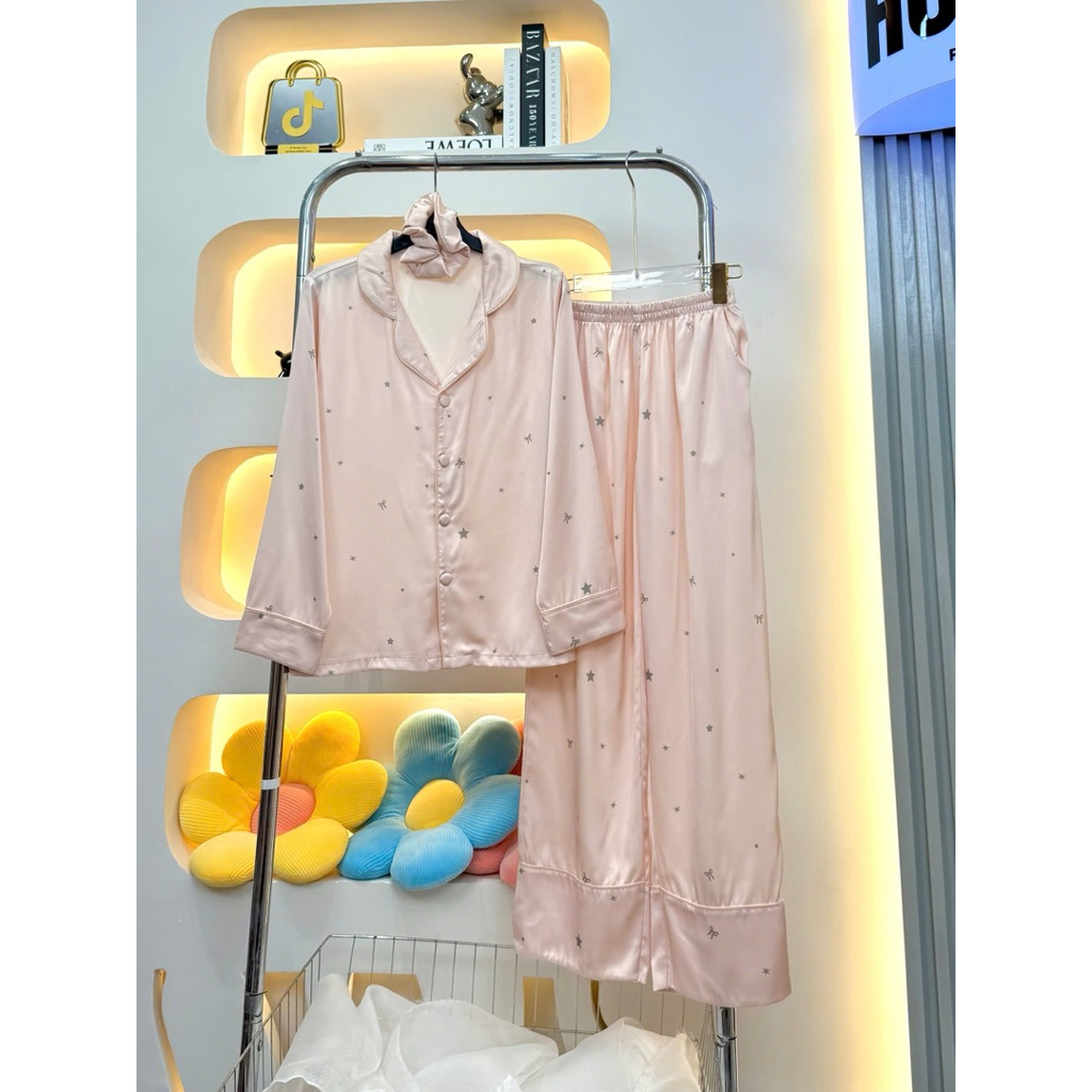 Bộ Lụa Misu Cao Cấp Hàng May Kỹ Đẹp Nét 40-75kg