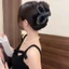 kẹp tóc cá mập họa tiết lúa mì lấp lánh giả kim cương