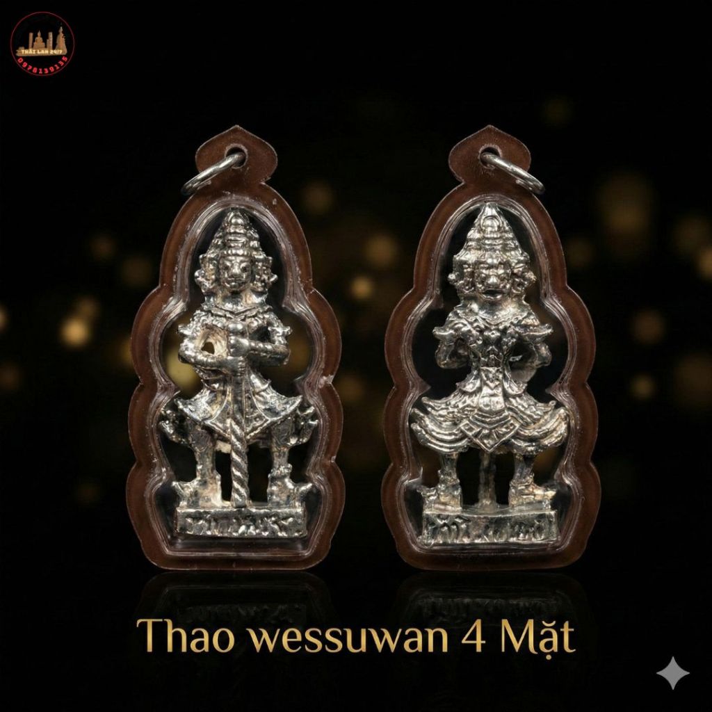 Mặt Dây Chuyền Hình Tượng Wessuwan Trang Trí Xe Hơi Và Quà Tặng Ý Nghĩa Loại 5cm