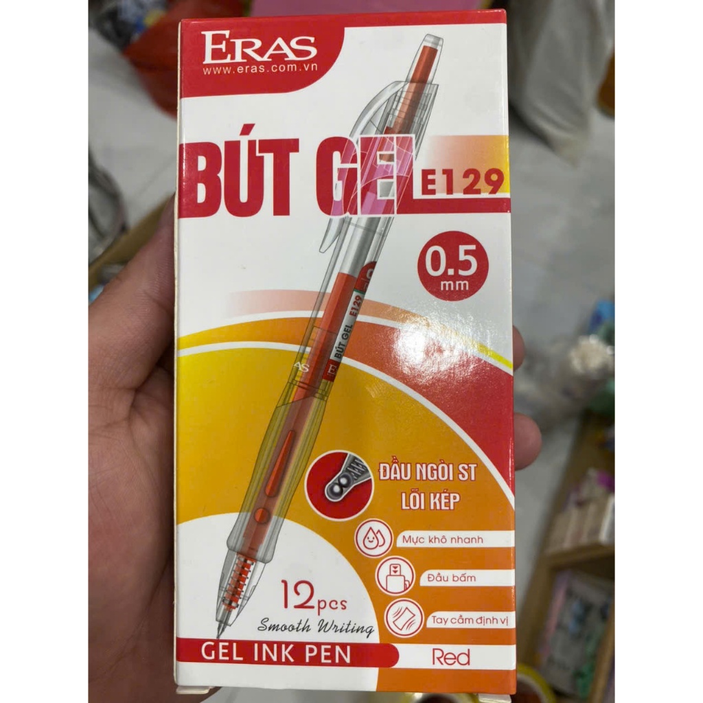 Bút Gel Bấm Eras - Mã Số : E129