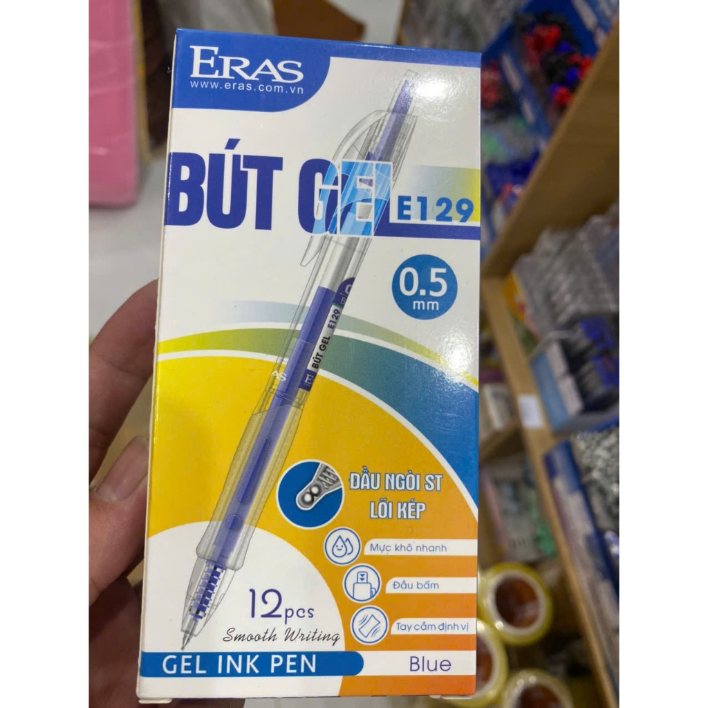 Bút Gel Bấm Eras - Mã Số : E129