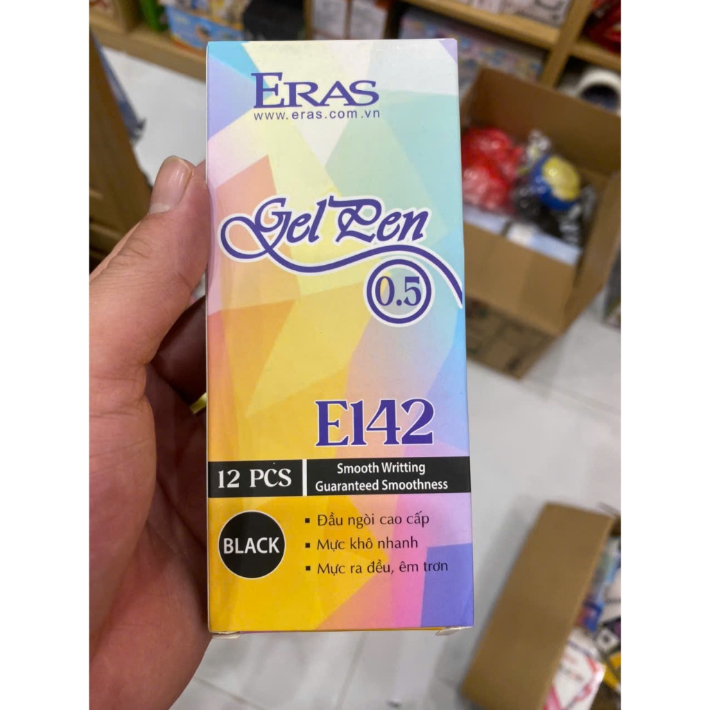 Bút Gel Bấm Eras : Mã Số E142