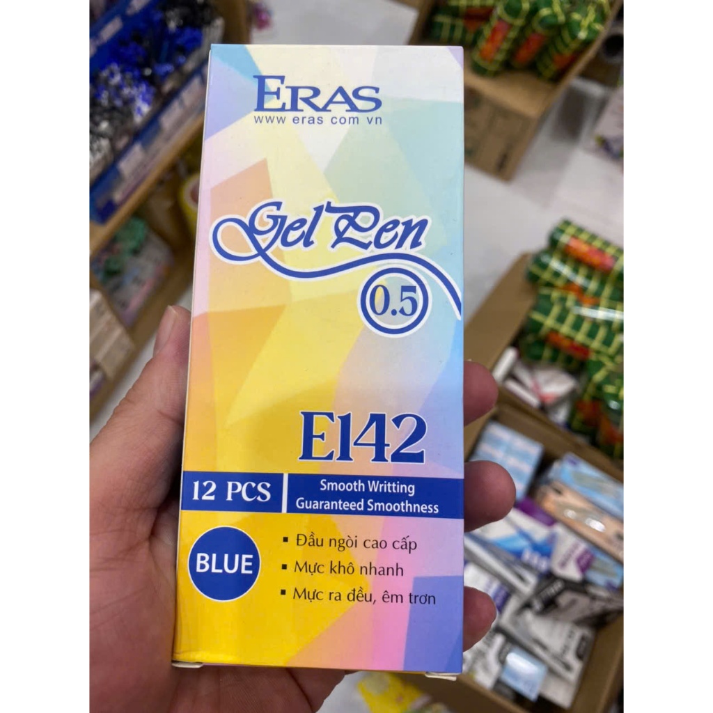 Bút Gel Bấm Eras : Mã Số E142