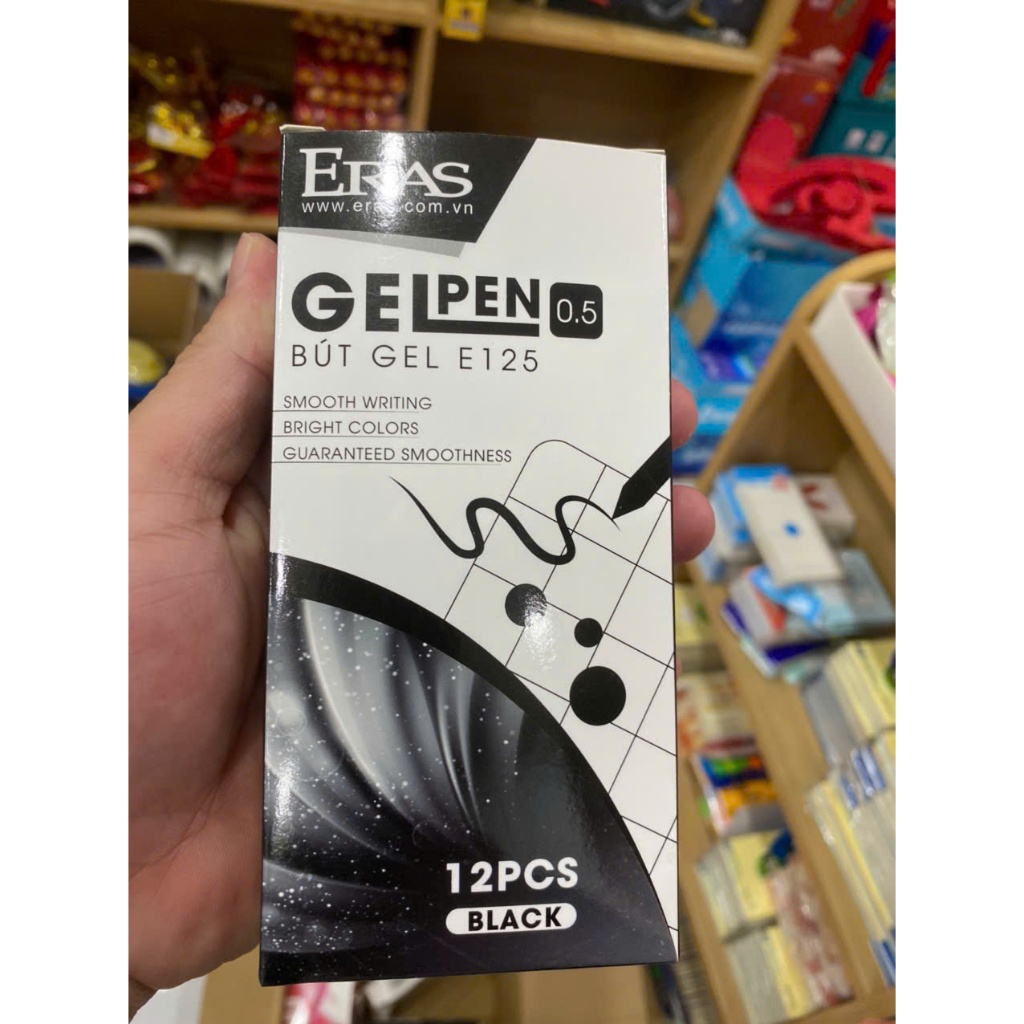 Bút Gel Bấm Eras - Mã Số : E125