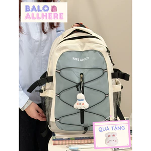 BaLo (XINHXINH) [ORDER] Balo Nam Nữ Lớn Phối Màu Đơn Giản Chống Nước BL288