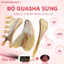 Bộ dụng cụ massage mặt bằng sừng tự nhiên giúp hỗ trọ nâng cơ,giảm nếp nhăn,chống lão hoá-MỸ NGHỆ DƯỠNG SINH HT