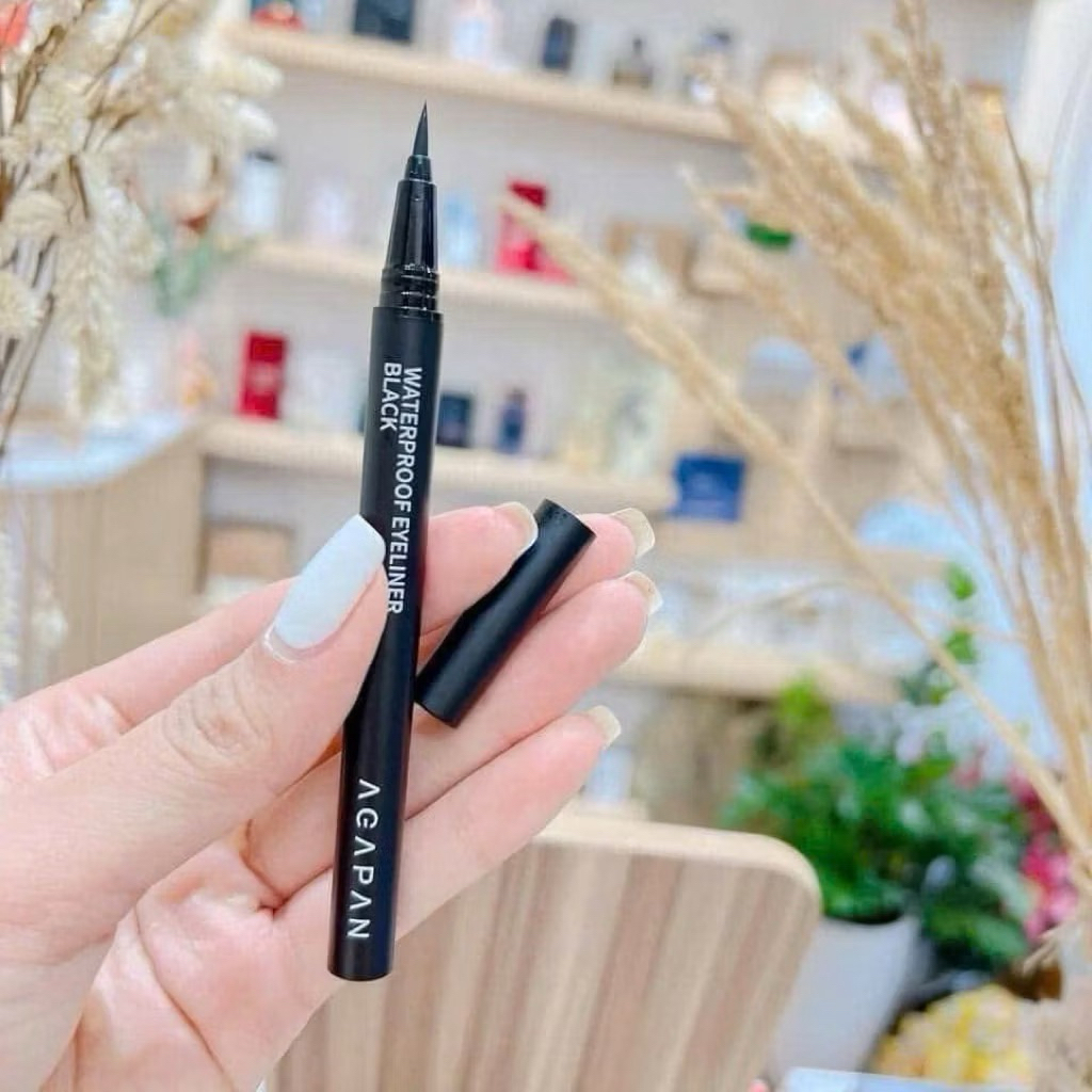 (Hàng công ty)Dạ kẻ mắt không lem, không trôi Agapan Waterproof Eyeliner Black