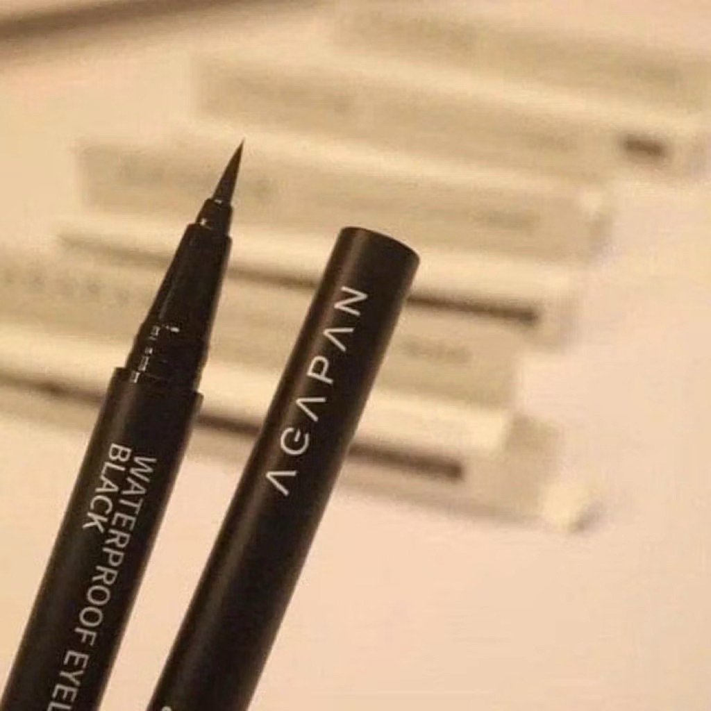 (Hàng công ty)Dạ kẻ mắt không lem, không trôi Agapan Waterproof Eyeliner Black