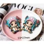 SET CHARM 3D CỨNG: ONE PIECE ĐẢO HẢI TẶC - CHIBI CUTE-Luffy - Zoro - Nami - Sanji - Chopper - Ace - Yamato