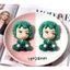 SET CHARM 3D CỨNG: ONE PIECE ĐẢO HẢI TẶC - CHIBI CUTE-Luffy - Zoro - Nami - Sanji - Chopper - Ace - Yamato