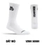 Tất Vớ Thể thao Redikick - Quảng Ninh Training Cushion Cotton Cổ cao Có đệm Chống hôi chân