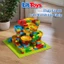 Bộ Đồ Chơi Lắp Ghép Cầu Trượt Tháp Bi 170 Chi Tiết ToysLit Xếp Hình Sáng Tạo Rèn Tư Duy Logic Cho Bé