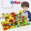 Bộ Đồ Chơi Lắp Ghép Cầu Trượt Tháp Bi 170 Chi Tiết ToysLit Xếp Hình Sáng Tạo Rèn Tư Duy Logic Cho Bé