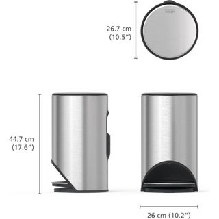 Thùng rác có bàn đạp 10L Joseph Joseph 30152, 30151 , thùng rác nhà bếp  tiết kiệm không gian GermanySnT HCM