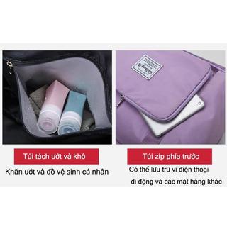 Túi Xách Du Lịch Cỡ Lớn 2 Tầng Sarus Crane SC12, Túi Du Lịch Đa Năng 2 Tầng Chống Thấm Có Gài Vali