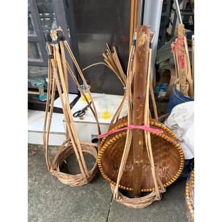 Hỏa Tốc  Quang Gánh có đế Trang trí kèm đòn gánh Nâu