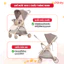 Xe Đẩy Baobaohao A12 Đảo 2 Chiều Tiện Lợi, Xe Đẩy Gấp Gọn Trọng Lượng Siêu Nhẹ Dễ Dàng Di Chuyển