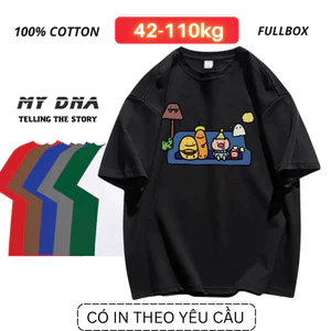 Áo phông thun local brand có bigsize 100kg cặp đôi nam nữ tay lỡ form rộng unisex cotton basic tee fullbox MYDNA SOFA