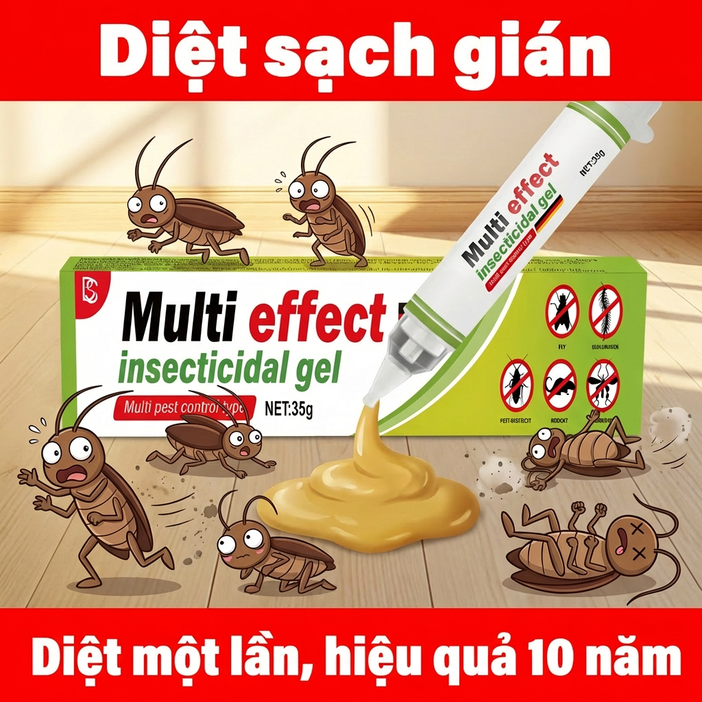 🪳No Gián🚚 thuốc diệt gián sinh học viên diệt gián sinh học 35g/tuýp An toàn cho con người và vật nuôi