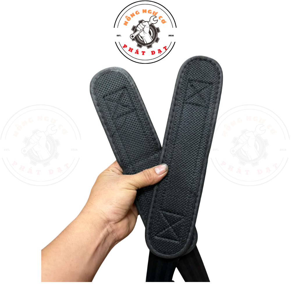 Dây đeo của bình xịt điện bản dày, dây dù, rộng mút êm vai, không xoắn, hàng chất lượng