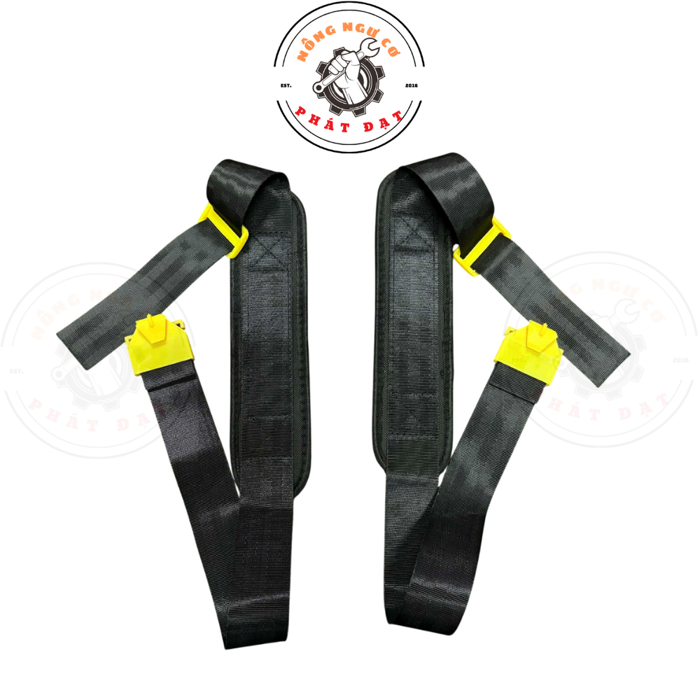 Dây đeo của bình xịt điện bản dày, dây dù, rộng mút êm vai, không xoắn, hàng chất lượng