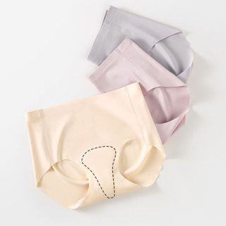Combo 3 Quần Lót Nữ Su Thiết Kế Đệm Mềm Êm Ái Che Rãnh Vùng Kín, Quần Chip Thoáng Khí King Shop L-0523