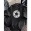 （24H SHIP）Áo thun rộng wash cũ ngắn tay - in ngôi sao gai cùng chữ tiếng Anh retro-vải cotton nặng thoáng khí dễ phối đồ
