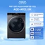 Máy giặt cửa trước 9kg AQUA AQD-A902J.BK - Bảo hành 2 năm - Freeship toàn quốc - Hỗ trợ lắp đặt