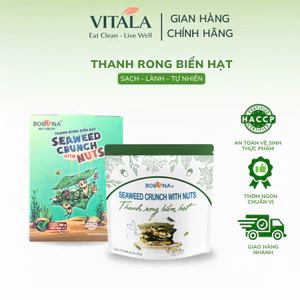 Thanh Rong Biển Hạt Túi/Hộp 160g/400g Vitala F&B Ăn Vặt Healthy An Toàn Sức Khoẻ Tiện Lợi