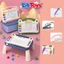 Bảng Tự Xóa Thông Minh ToysLit Cao Cấp Có Chân Bàn Bảng Tập Vẽ Từ Tính Nhiều Màu Sắc Cho Bé