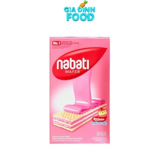 BÁNH xốp Nabati vị phô mai/ socola/ dâu - Hộp 300g/ 20 thanh