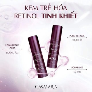 Kem Dưỡng Retinol Giúp Tăng Độ Căng Bóng Và Trẻ Hóa Da Casmara ProAge Renewal Night Cream