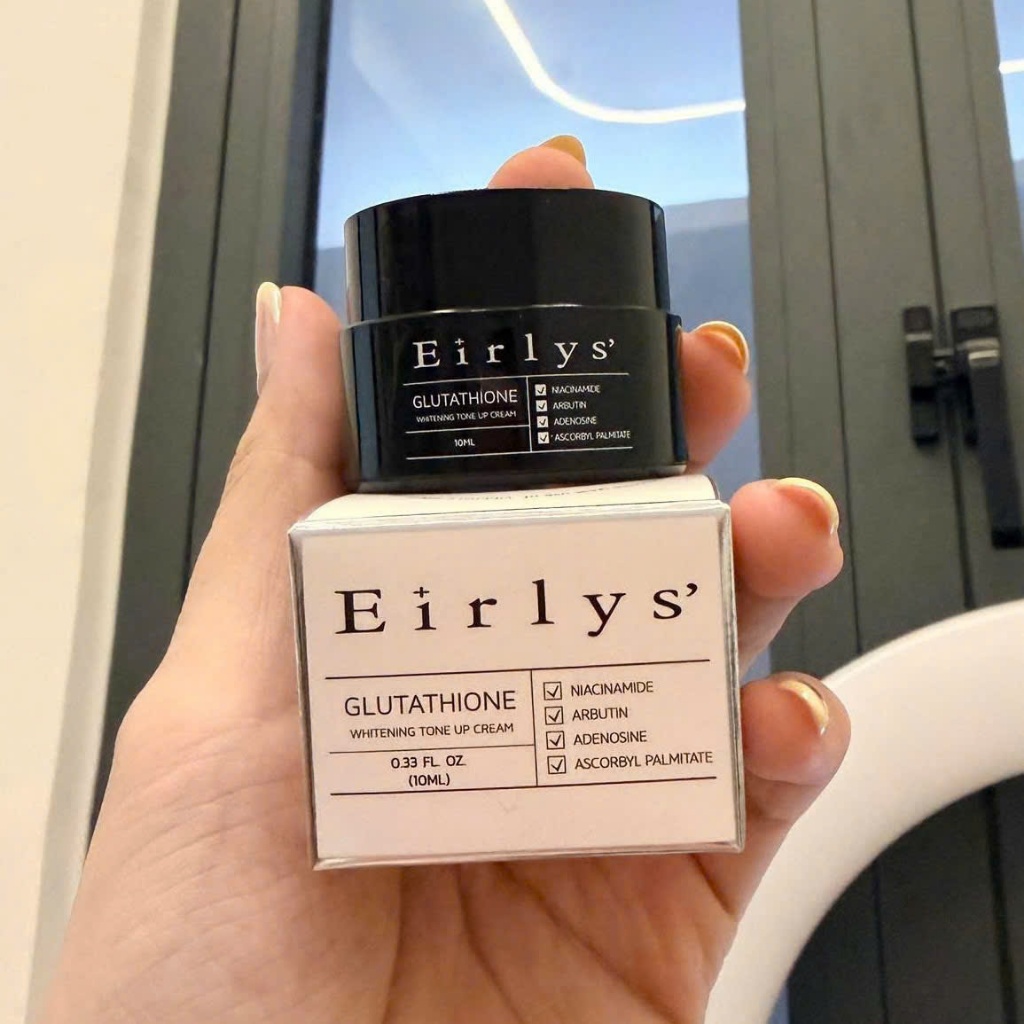 eirlys glutathione Kem Dưỡng Eirlys' Glutathione [nâng tone] Mờ thâm nám, tàn nhang dưỡng  trắng đều màu da giúp da căng bóng mịn màng 50ml