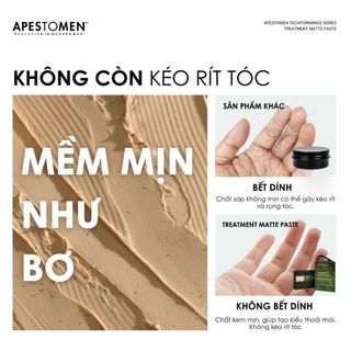 Sáp vuốt tóc Apestomen Treatment Matte Paste