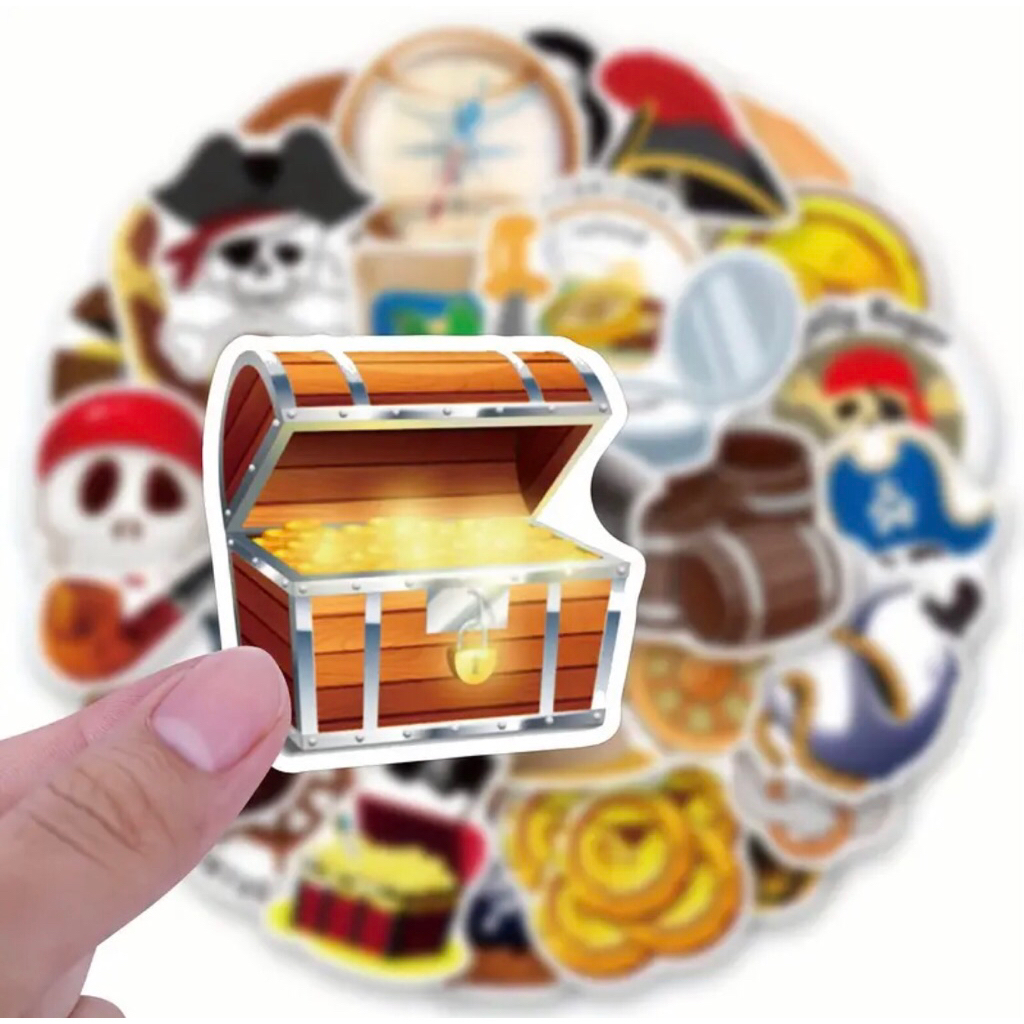 set sticker chủ để biển thời trang
