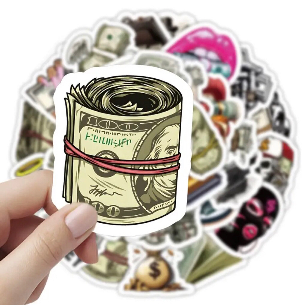 Set sticker Money