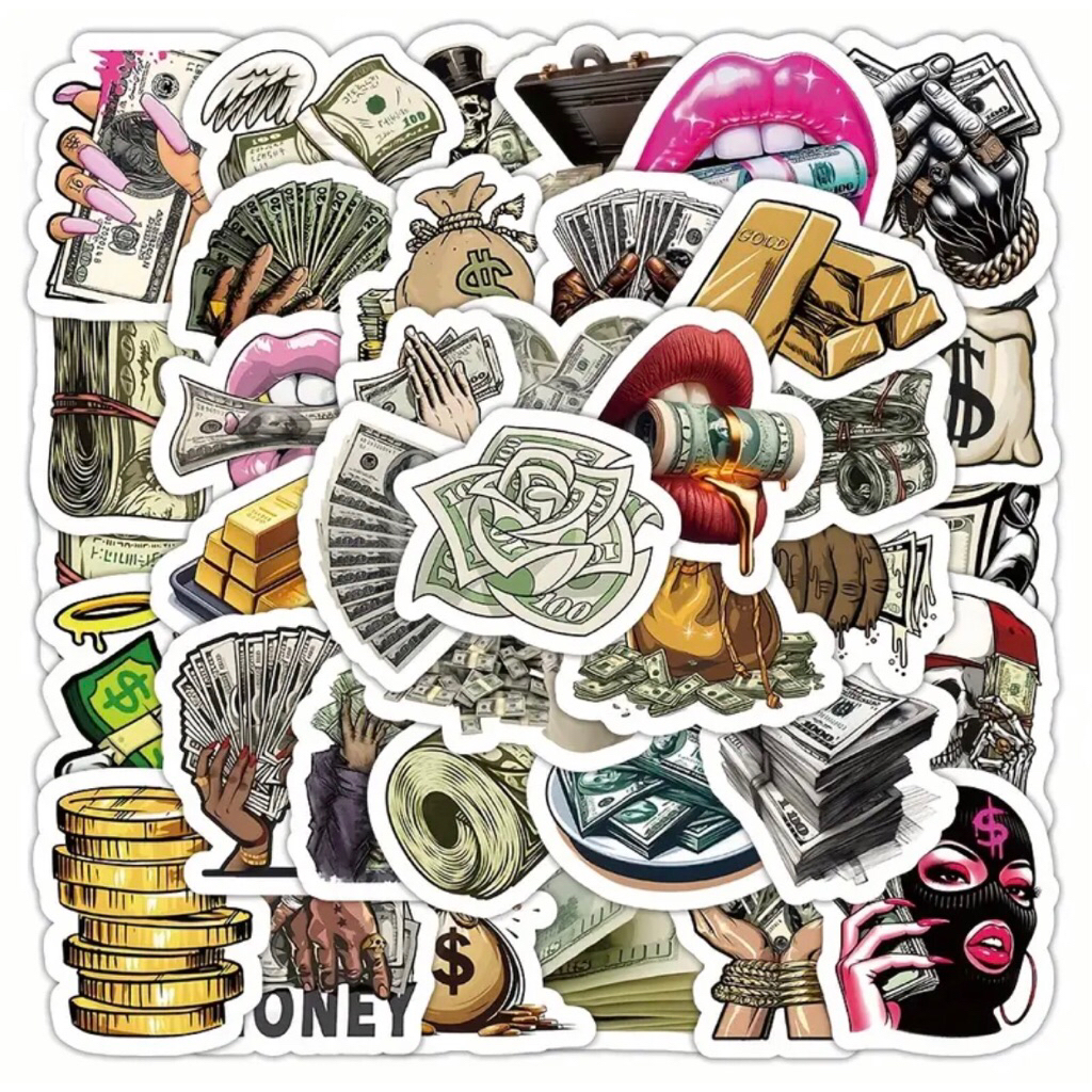 Set sticker Money