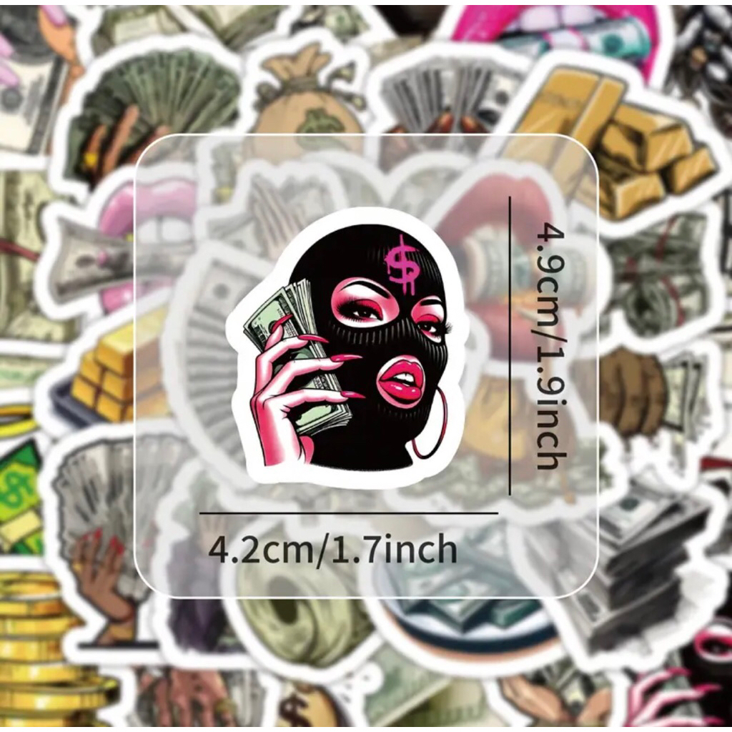 Set sticker Money