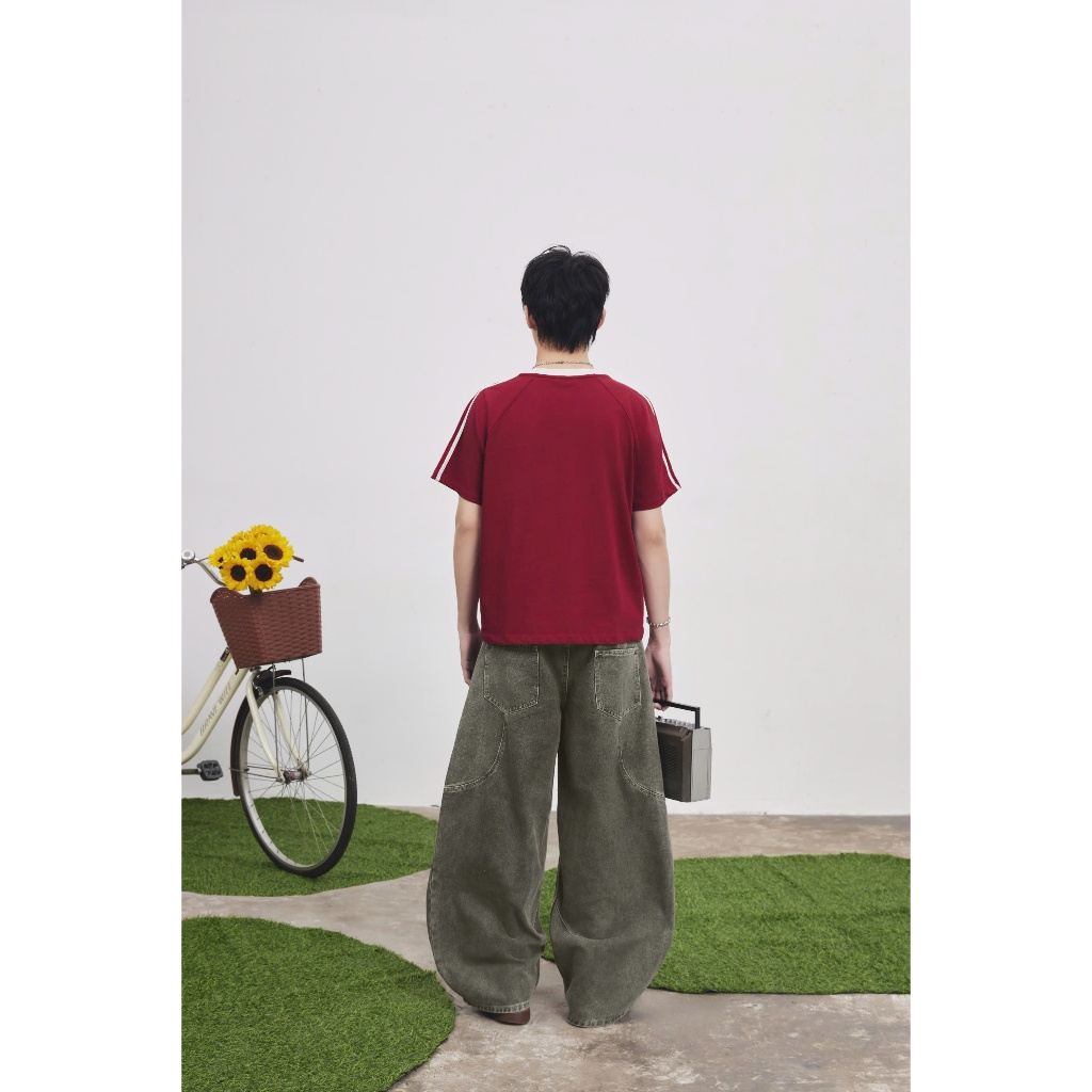 Quần Jean Nam Nữ YOGRAM Wash Dáng Đứng Ống Rộng Thời Trang Năng Động SECODEE