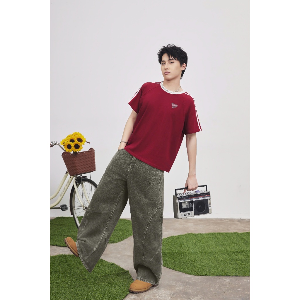 Quần Jean Nam Nữ YOGRAM Wash Dáng Đứng Ống Rộng Thời Trang Năng Động SECODEE