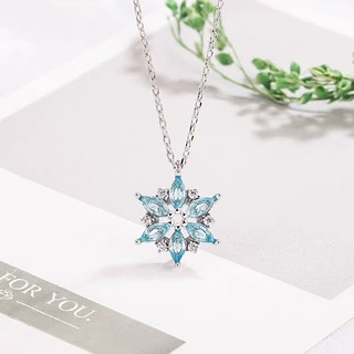 Vòng Cổ Nữ Dễ Thương Hình Bông Tuyết - Lấy Cảm Hứng Từ Băng Giá - Hot Trend 2026