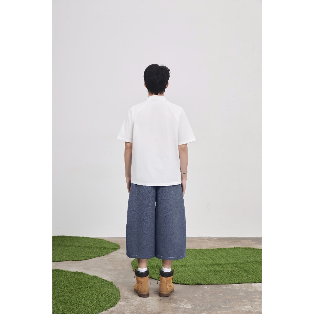 Áo Thun ZAUBER Cổ Polo Phối Khóa Kéo Unisex Trẻ Trung Secodee